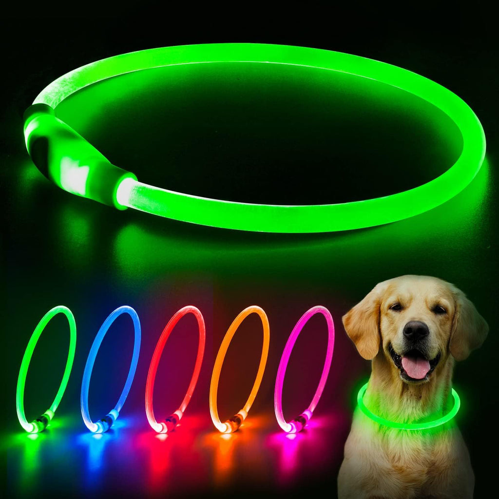 LED Dog/Cat Collar USB Rechargeable